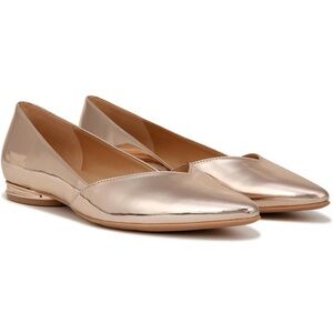 Naturalizer Rose Gold flats size 10W NWOB